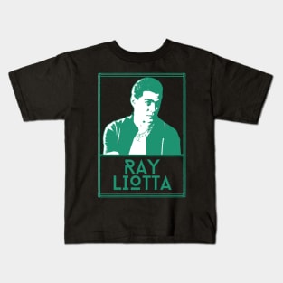 Ray liotta\\retro fan artwork Kids T-Shirt